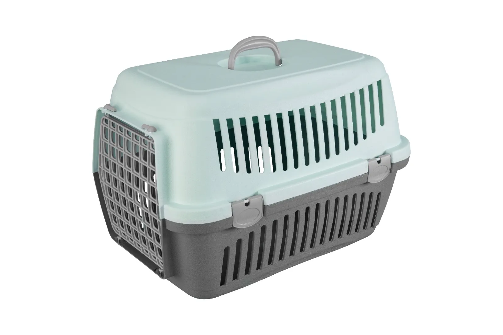 AnimAll CNR-134 переноска для кошек и собак, серо-мятная, 58×42×42 см