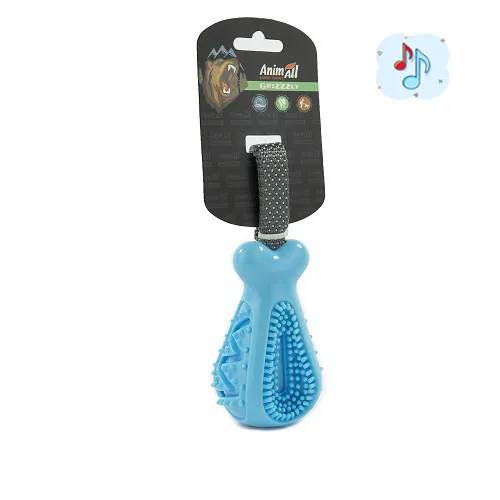 AnimAll GrizZzly іграшка Куряча ніжка, для собак, 25×7.2×5.8 см, синя