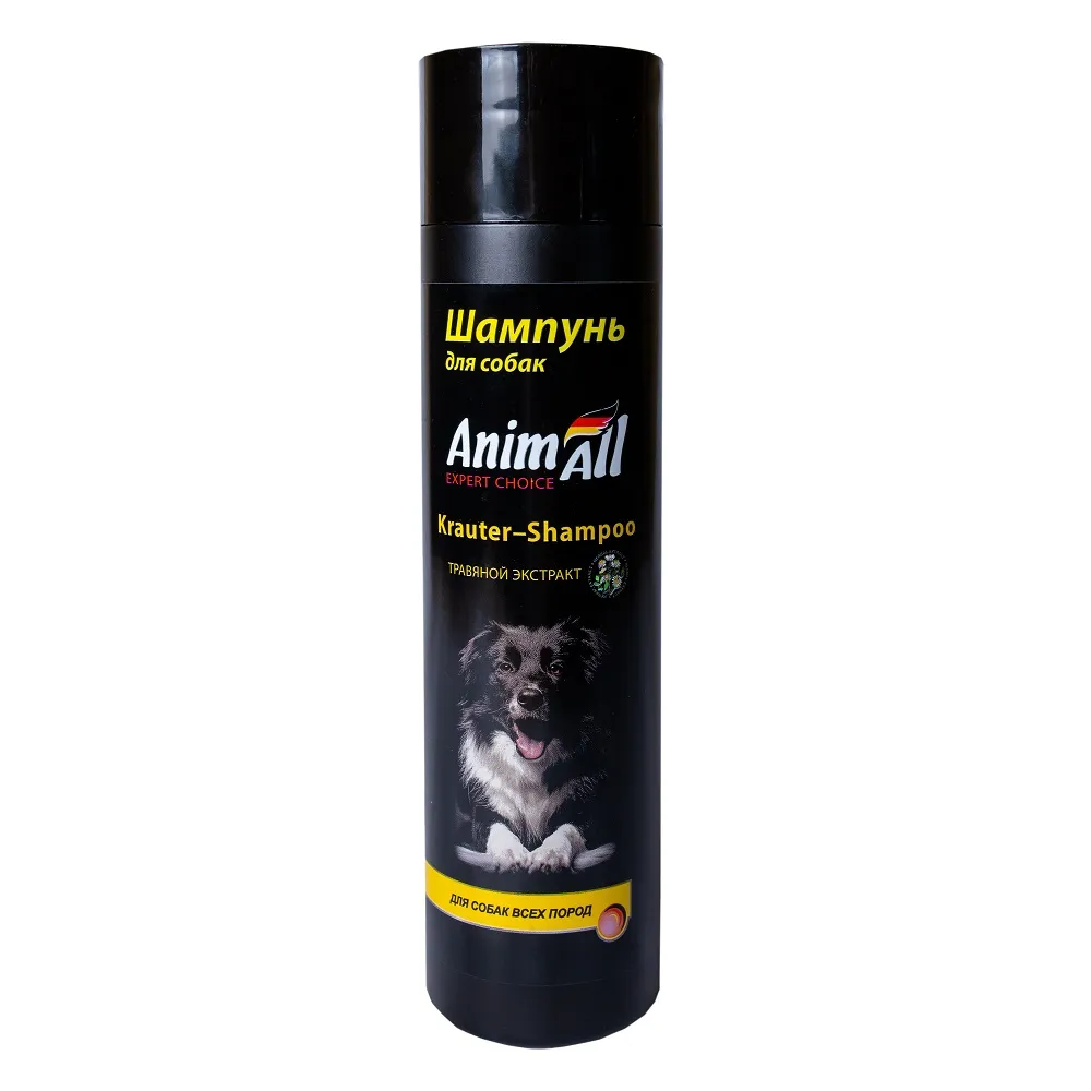 AnimAll Krauter Shampoo шампунь с экстрактом луговых трав для собак всех пород – 250 мл