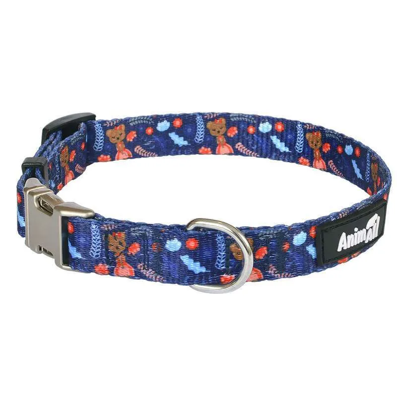 AnimAll L-4 ошейник для собак, нейлон, 2.5×40-65 см
