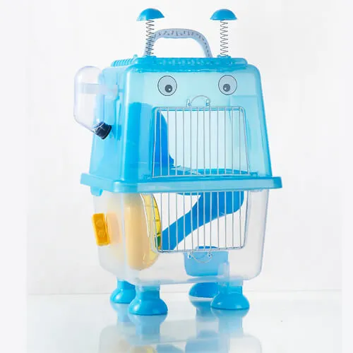 AnimAll Robotic клетка для хомяка (цвет: голубой; размер: 20,7x19x36 см)