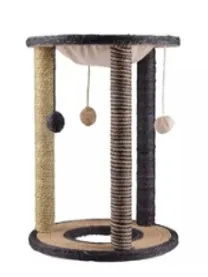 AnimAll когтеточка-лежанка СИЗАЛЬ круглая 45 см