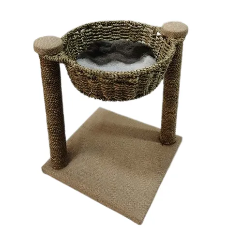 AnimAll когтеточка-лежанка плетеная 45 см