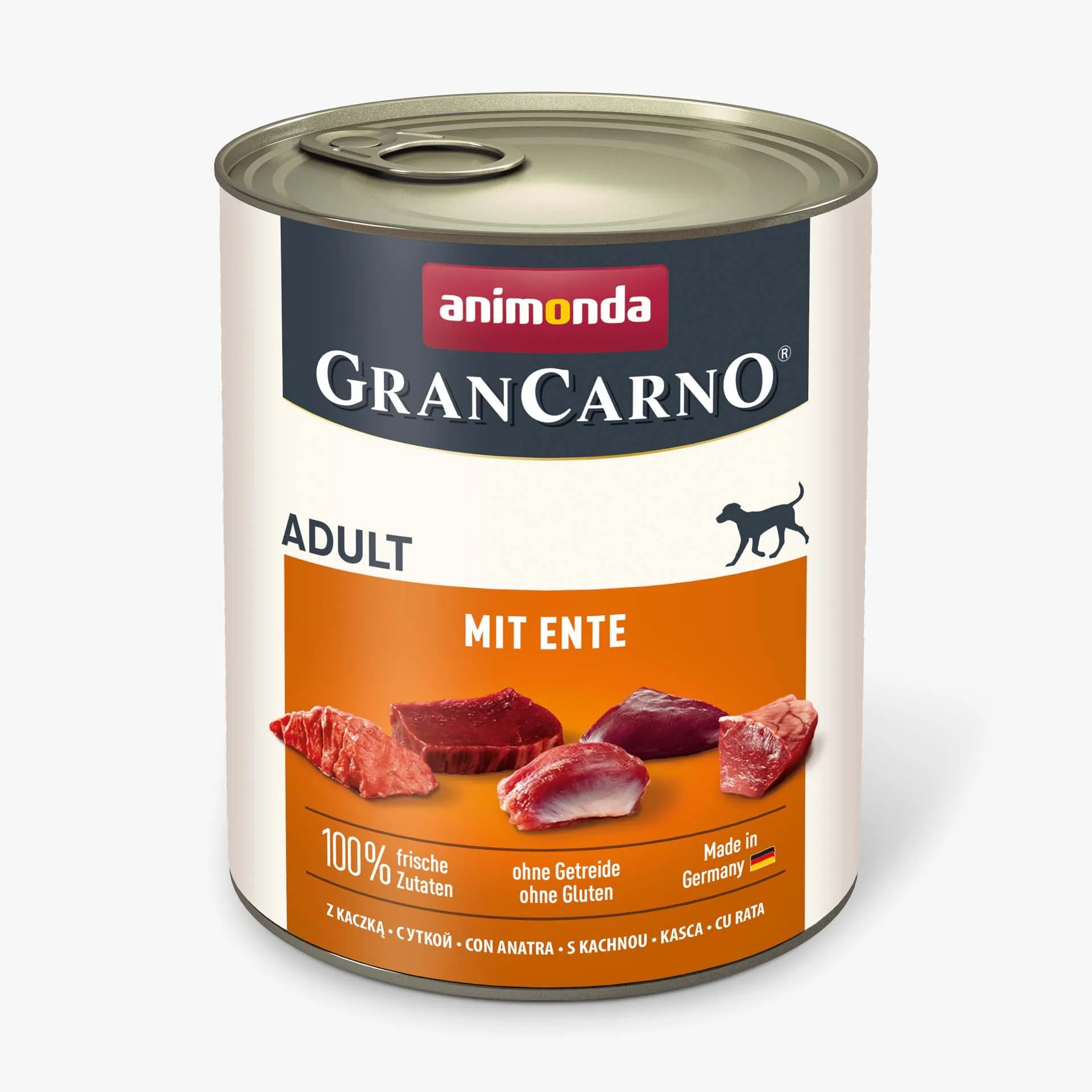 Animonda Gran Carno Adult with Duck влажный корм с уткой для взрослых собак – 800 г
