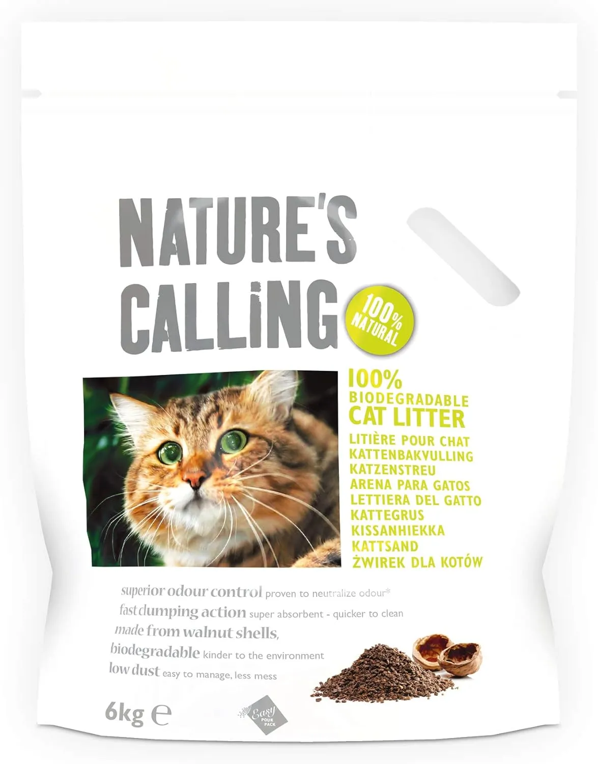Applaws Cat Streu Natures Calling наполнитель для кошачьего туалета - 6 кг