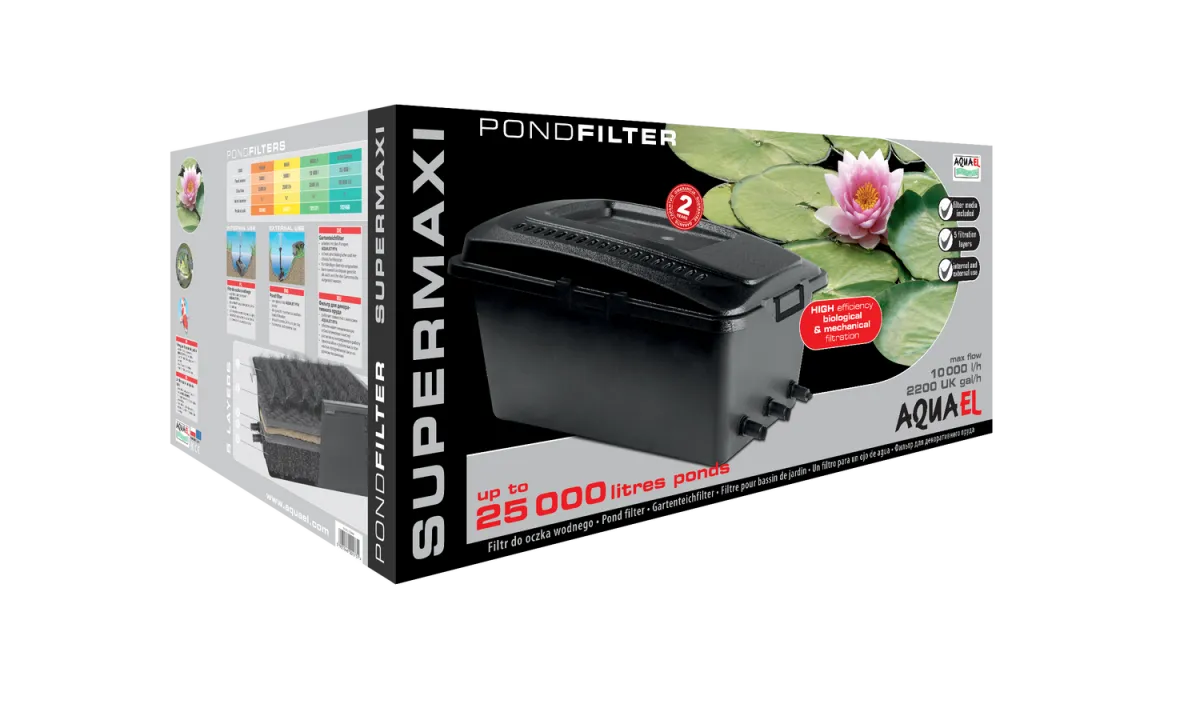 Aquael Super-Maxi фильтр для пруда до 25000 л