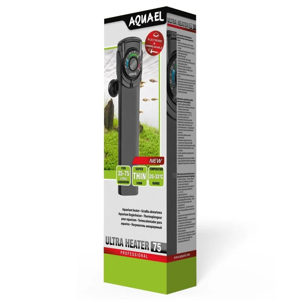 Aquael Ultra Heater 75 W Обогреватель для аквариума 35-75 л