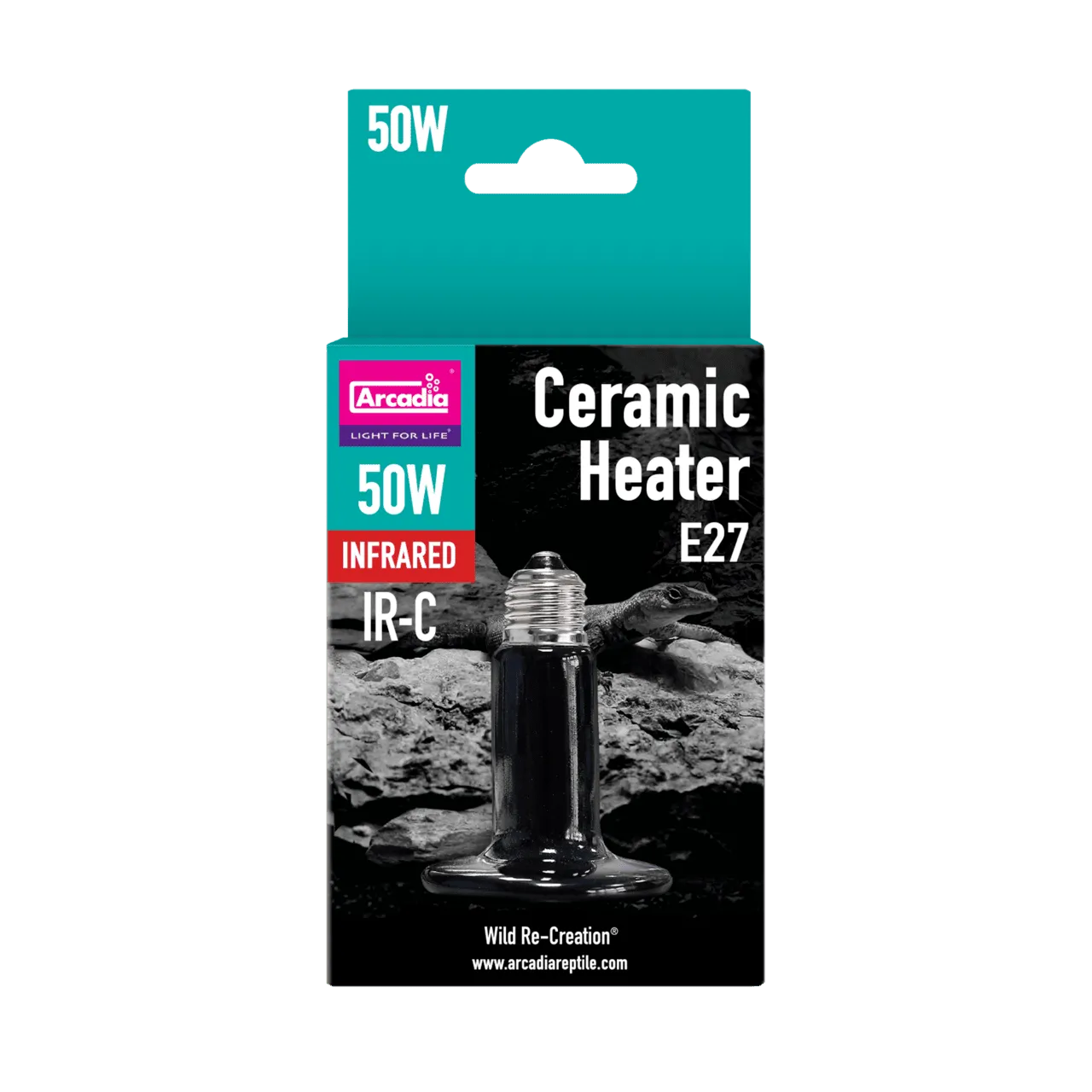 ARCADIA CERAMIC HEATER BULB 50 W лампа нагріву для рептилій