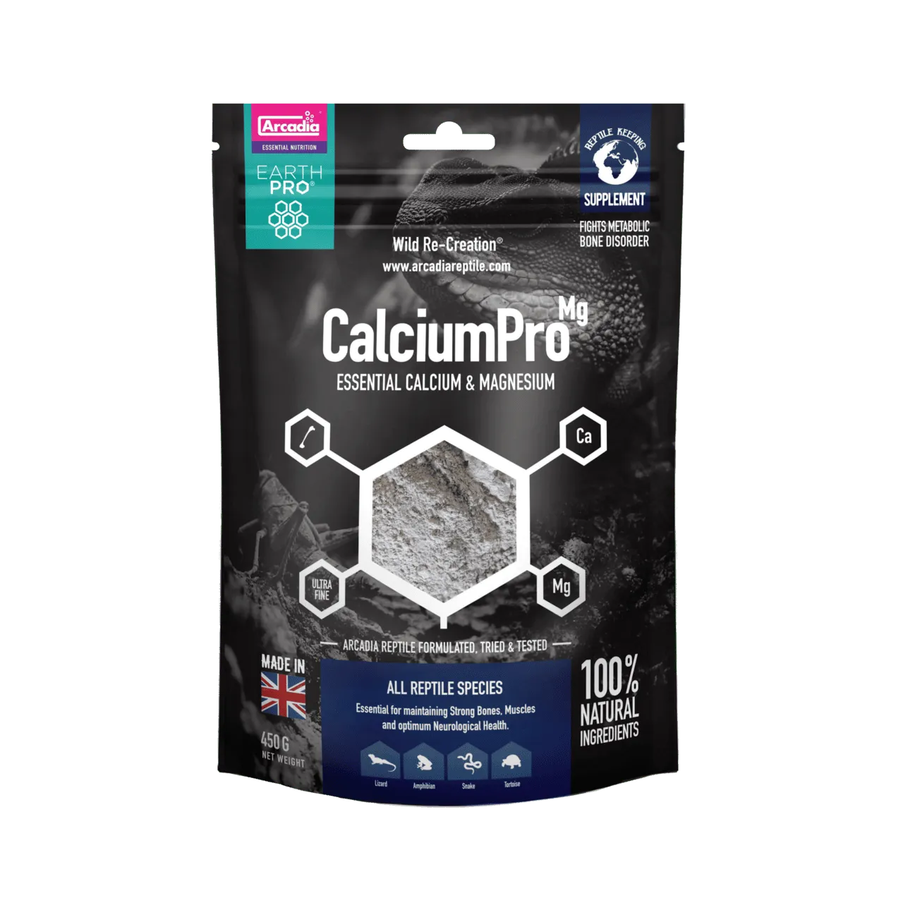 ARCADIA EARTH PRO CALCIUM PRO MG 450 г смесь кальция и магния