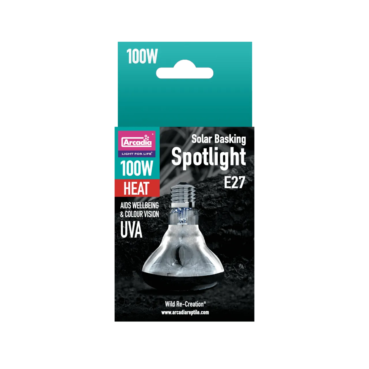 ARCADIA SOLAR BASKING SPOTLIGHT 100 W світло-теплова лампа для рептилій