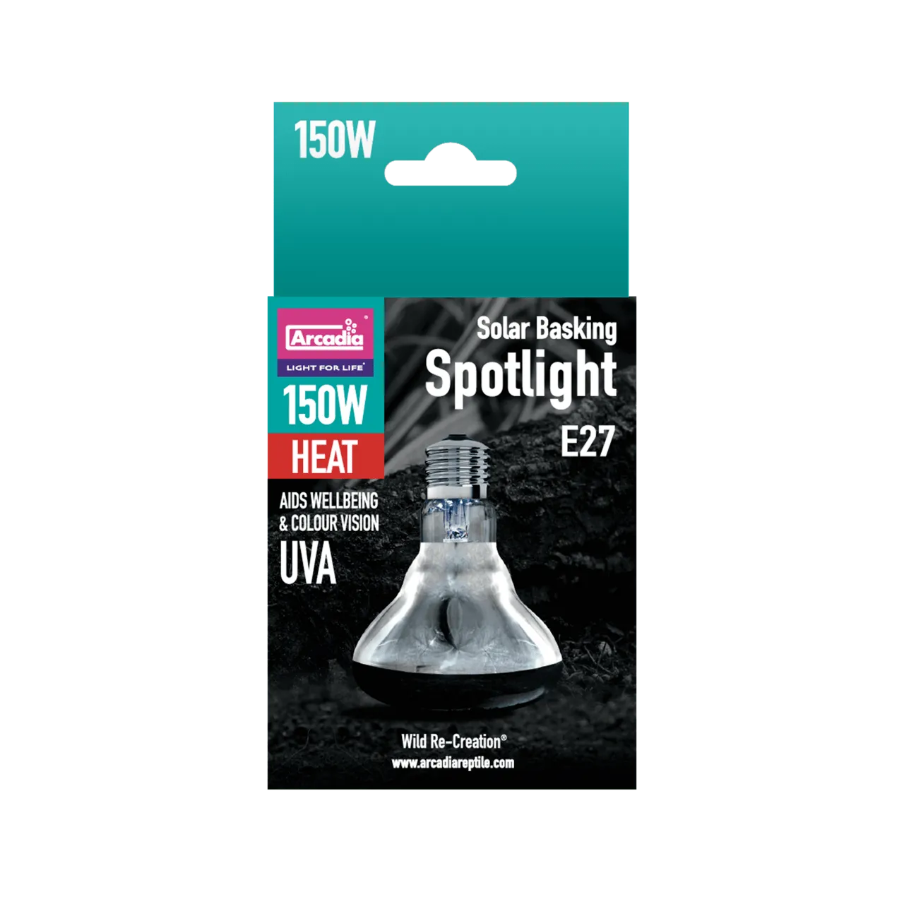 ARCADIA SOLAR BASKING SPOTLIGHT 150 W світло-теплова лампа для рептилій