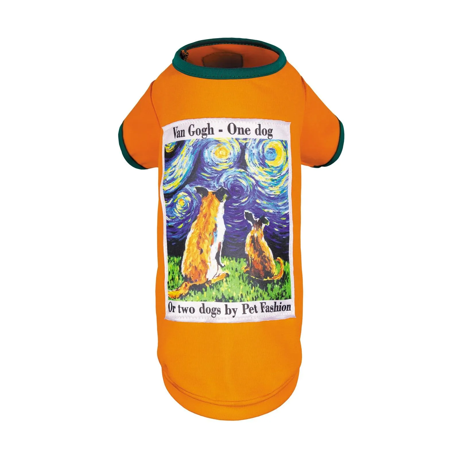 Pet Fashion «Art» футболка для собак, размер XS2, оранжевая