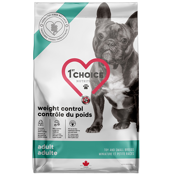 1st Choice Adult Weight Control Toy & Small сухой диетический корм для собак мини и малых пород - 4,5 кг