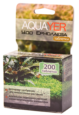 AQUAYER Удо Ермолаева таблетки, 200шт