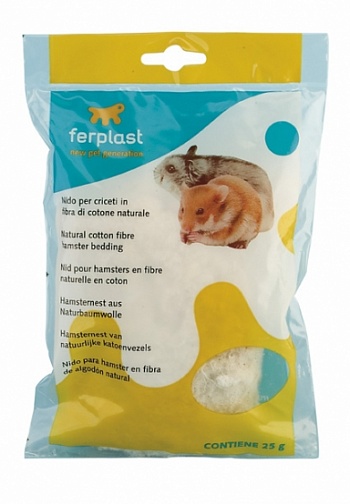 Ferplast FPU 4630 - гнездо из ваты для хомяков