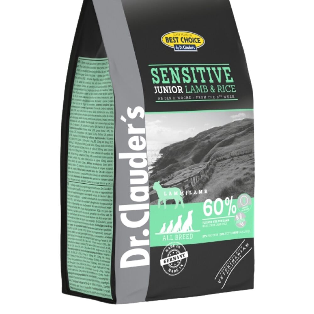 Dr.Clauder’s Sensitive Junior Lamb & Rice корм для собак с чувствительным пищеварением 0,350кг