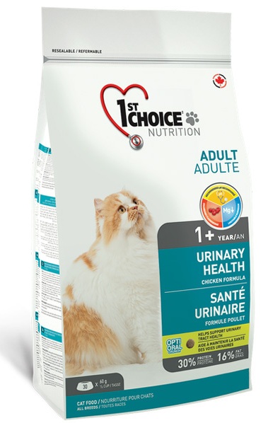 1st Choice Urinary Health корм для котов склонных к мочекаменной болезни - 1,8 кг