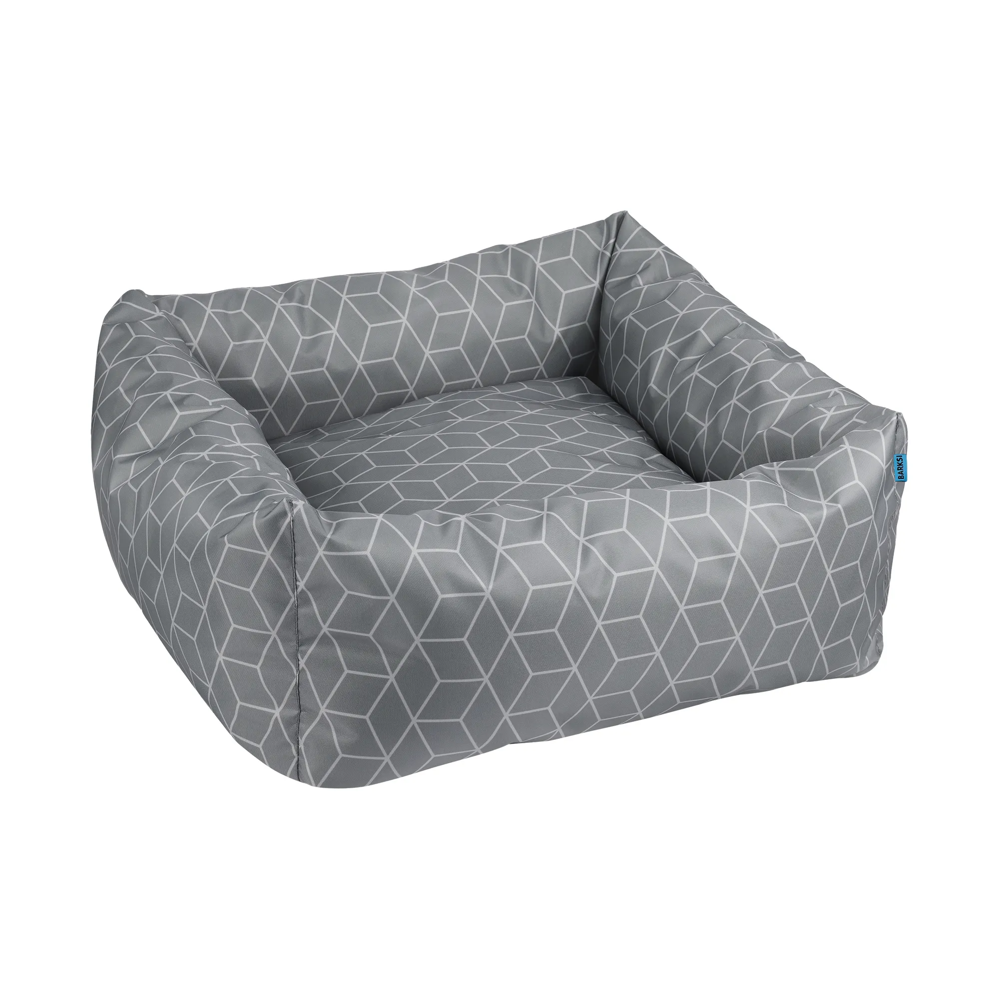 Barksi Home Лежак для Животных Квадратный Серый L