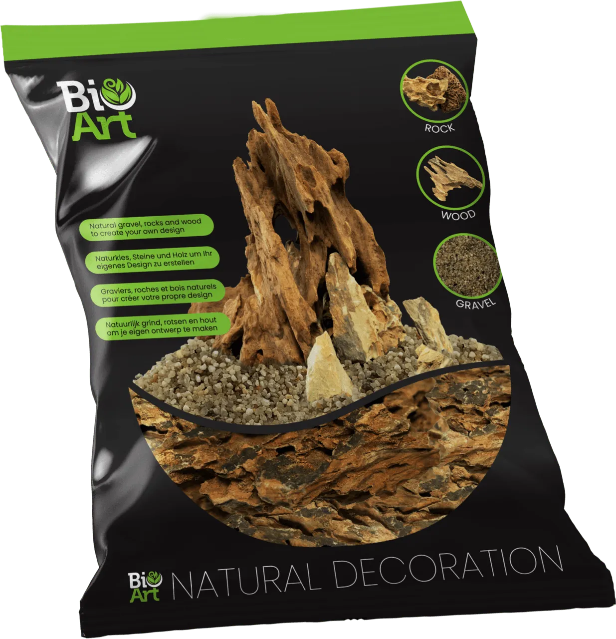 BioArt DRAGON ROCK BAG 800 г натуральный камень