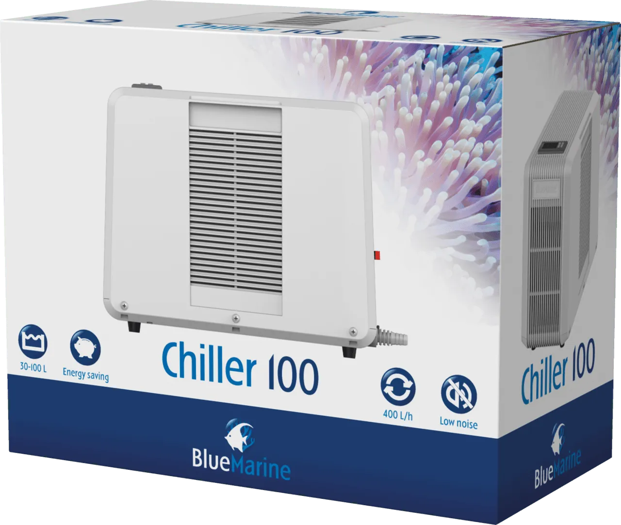 Blue Marine CHILLER 100 (FLOW 600 л/час) холодильник для аквариума