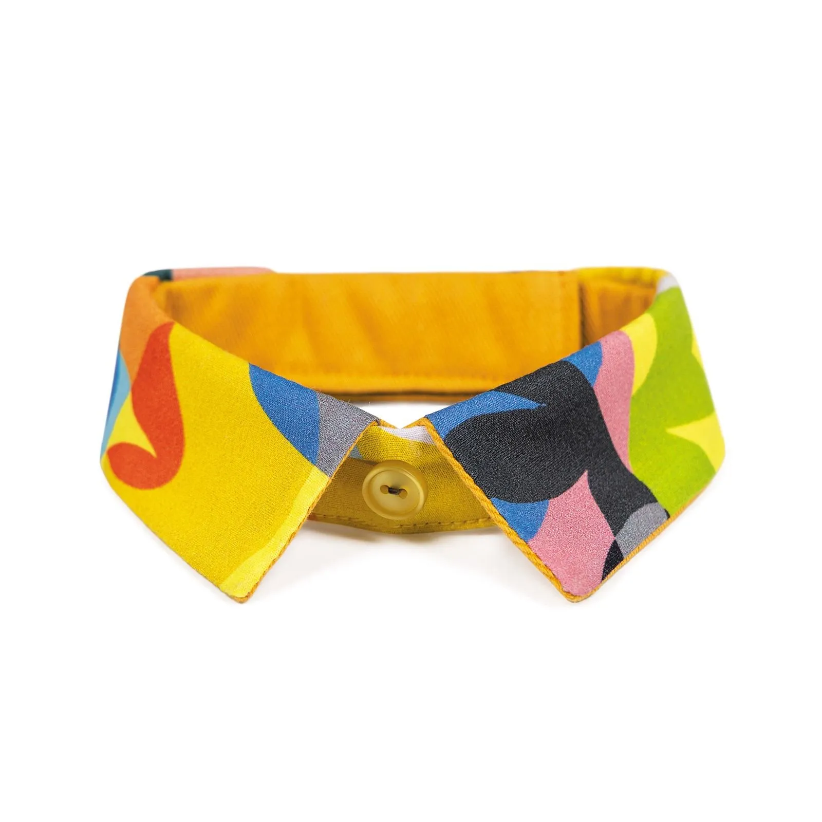 Pet Fashion «Bright» воротничок для собак, размер XS-XS2, желтый