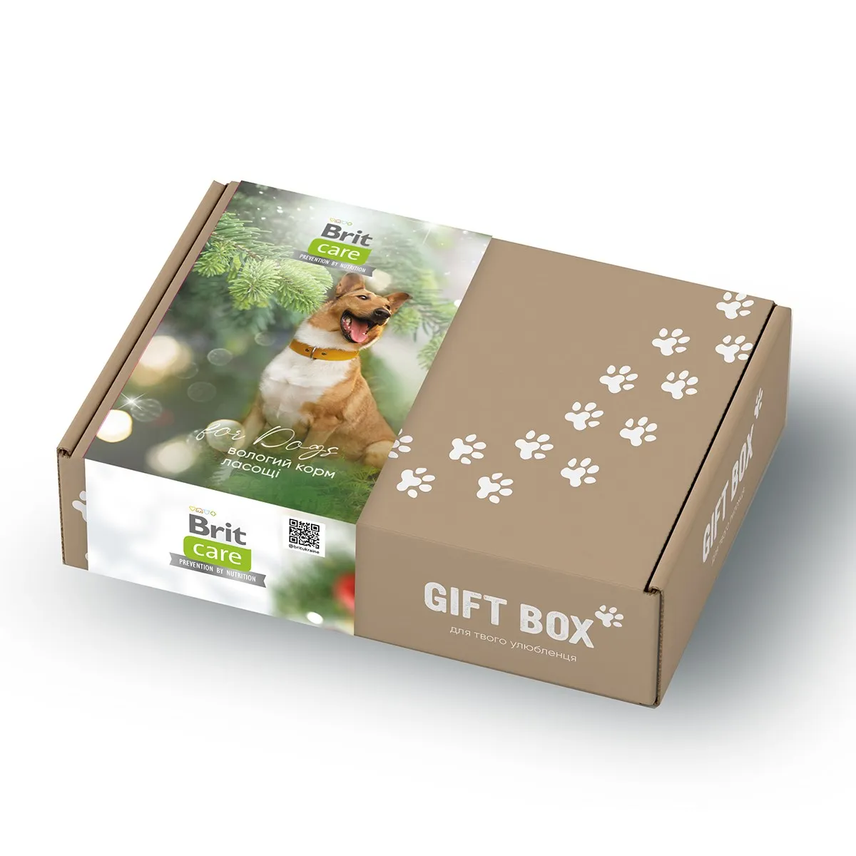 Brit Care Dog новогодний подарочный бокс для собак