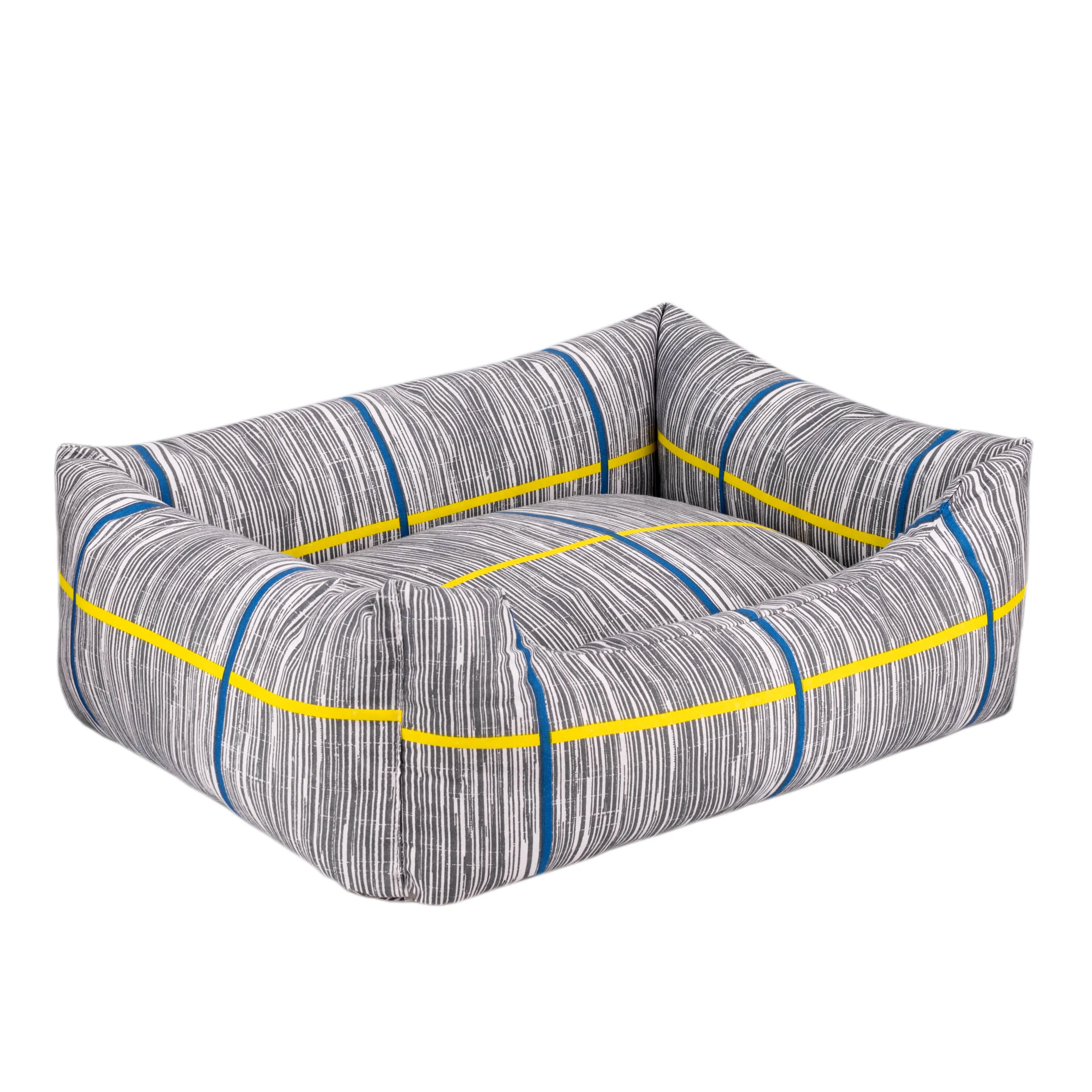 BronzeDog Comfort Лежак для Тварин Прямокутний Сірий S
