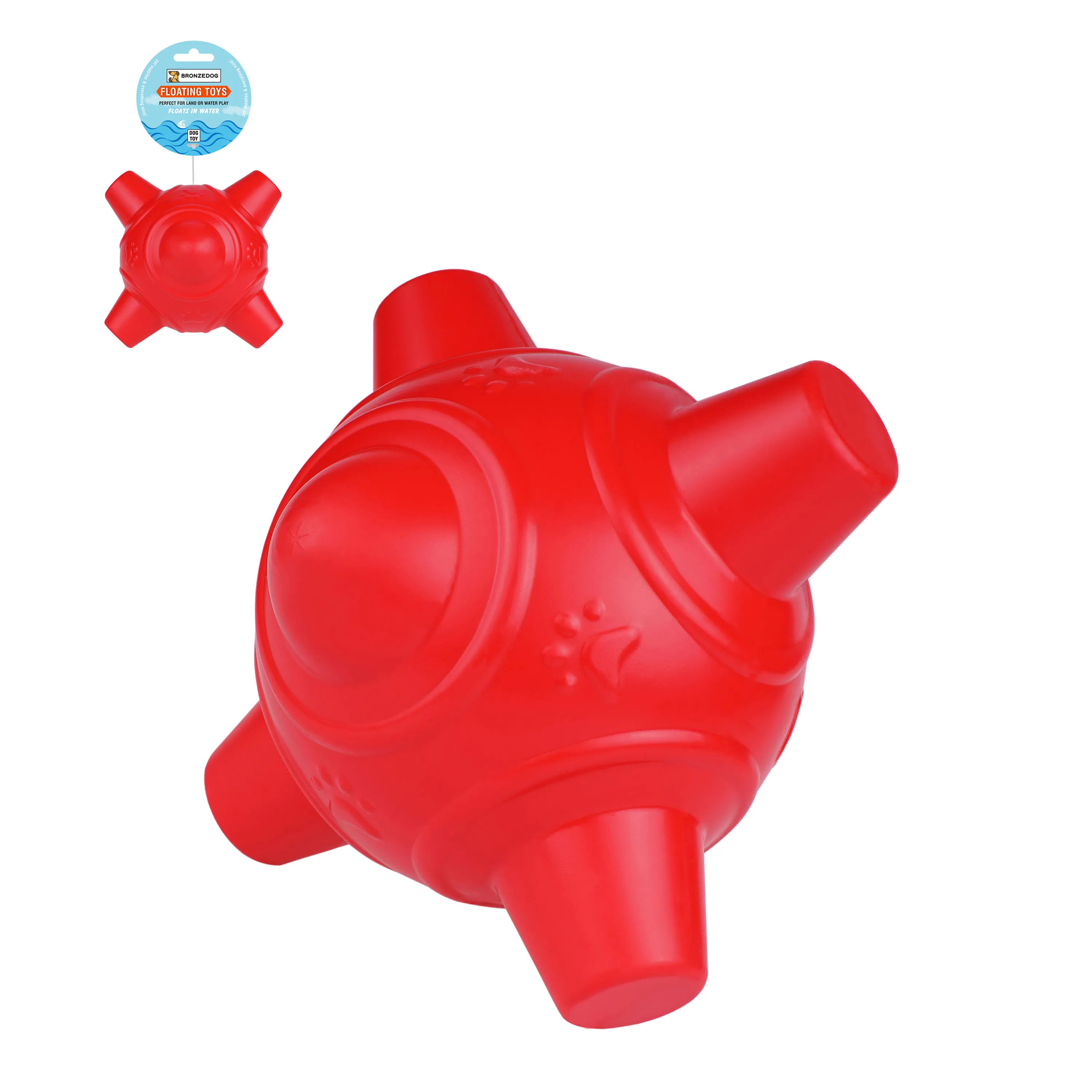 Bronzedog FLOAT Игрушка для собак плавающая Бомба 16 см L