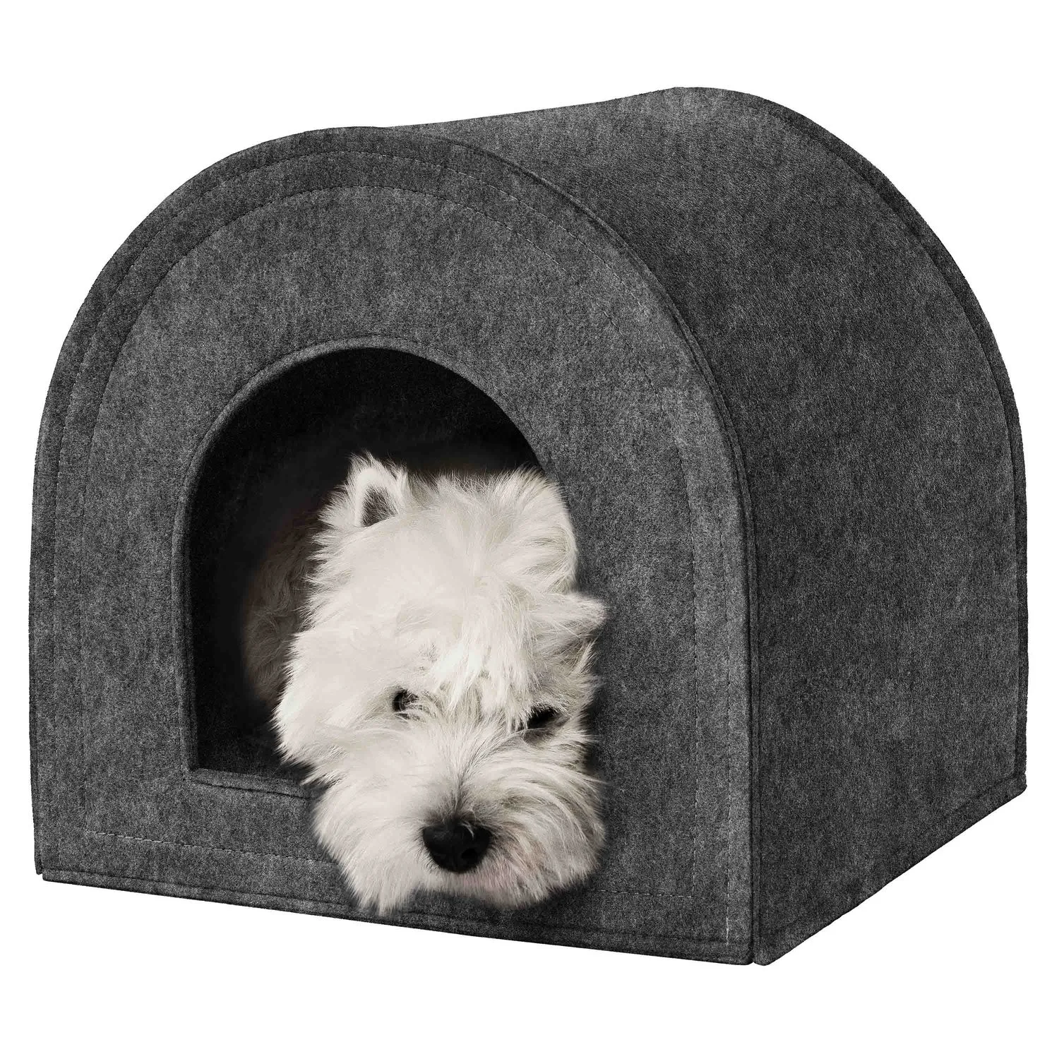 BronzeDog Домик для Животных Домик Серый M