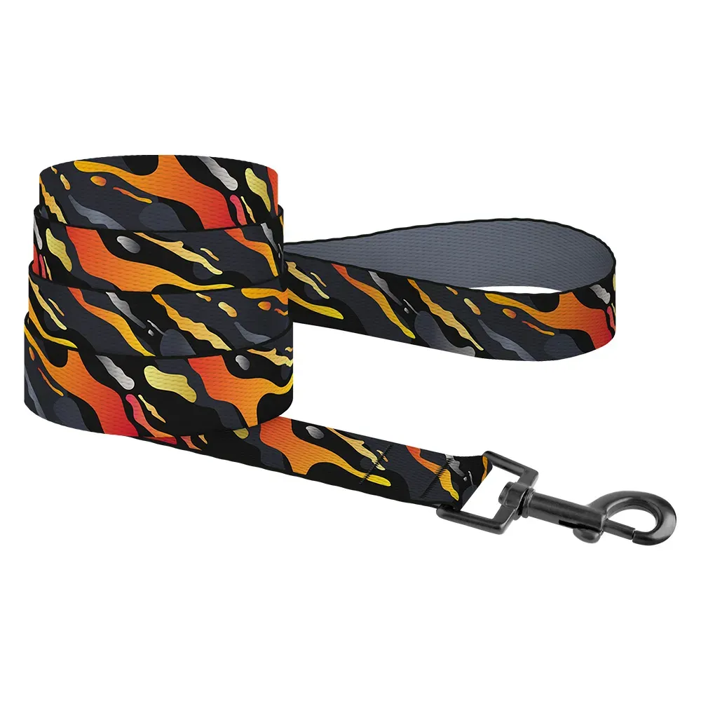 Bronzedog Urban Art нейлоновый поводок для собак "Гравитация" (цвет: черный; размер: M; длина: 1,5 м)