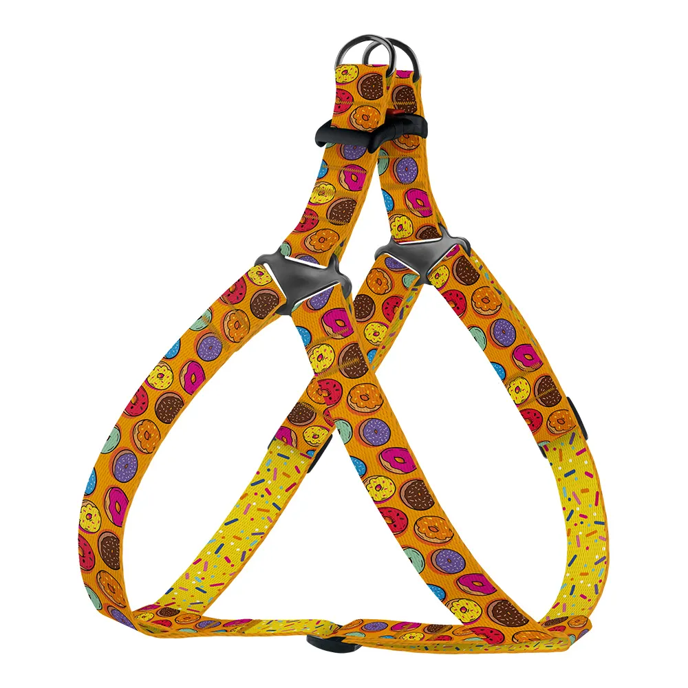 BronzeDog Urban Fruits Шлей для Собак Нейлоновые Пончики M
