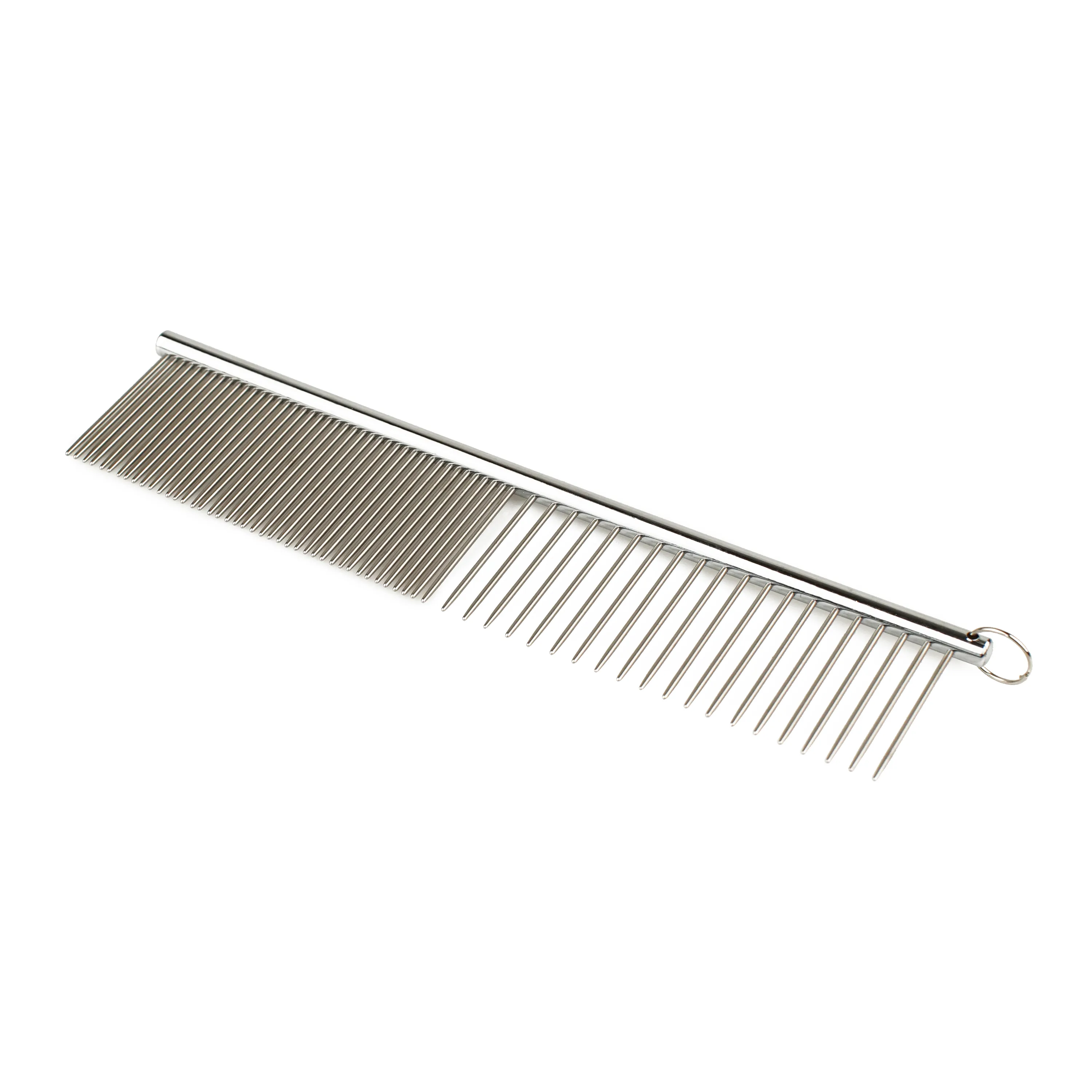 Bronzedog Расческа Металлическая с узкими и широкими зубцами 19x4 см L