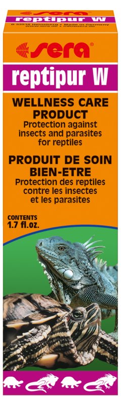 Sera Reptipur - защита рептилий от насекомых и паразитов
