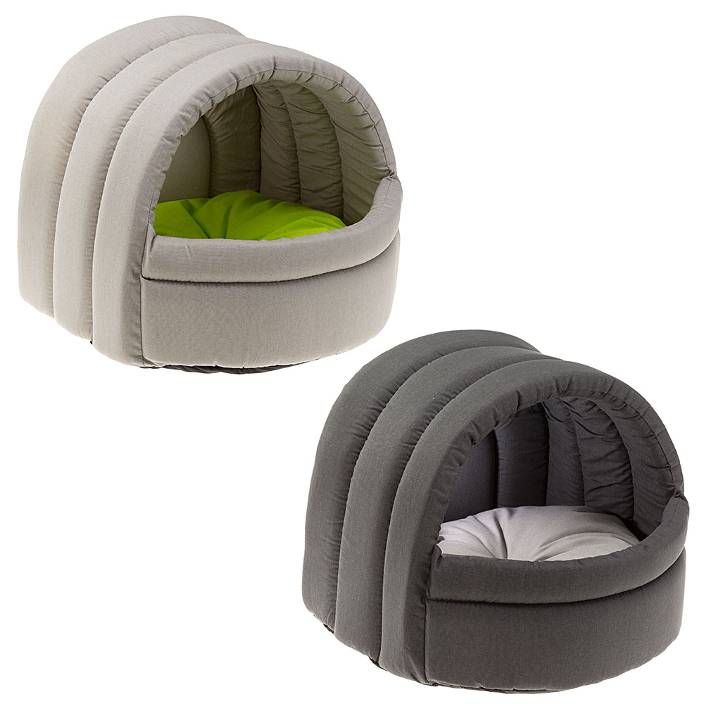 Ferplast ALVEO MEDIUM - будиночок напівкруглий для котів Х/Б різнобарвна