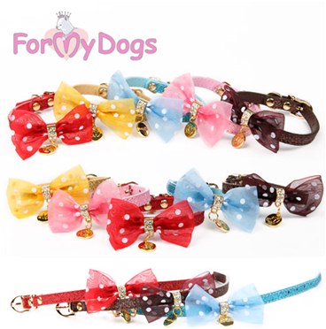For My Dogs Ошейник красный 08-FW2011 (1,0&#215;30 см)