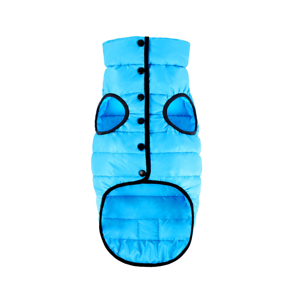 Одностороння курточка AiryVest ONE для собак, блакитна, розмір M45