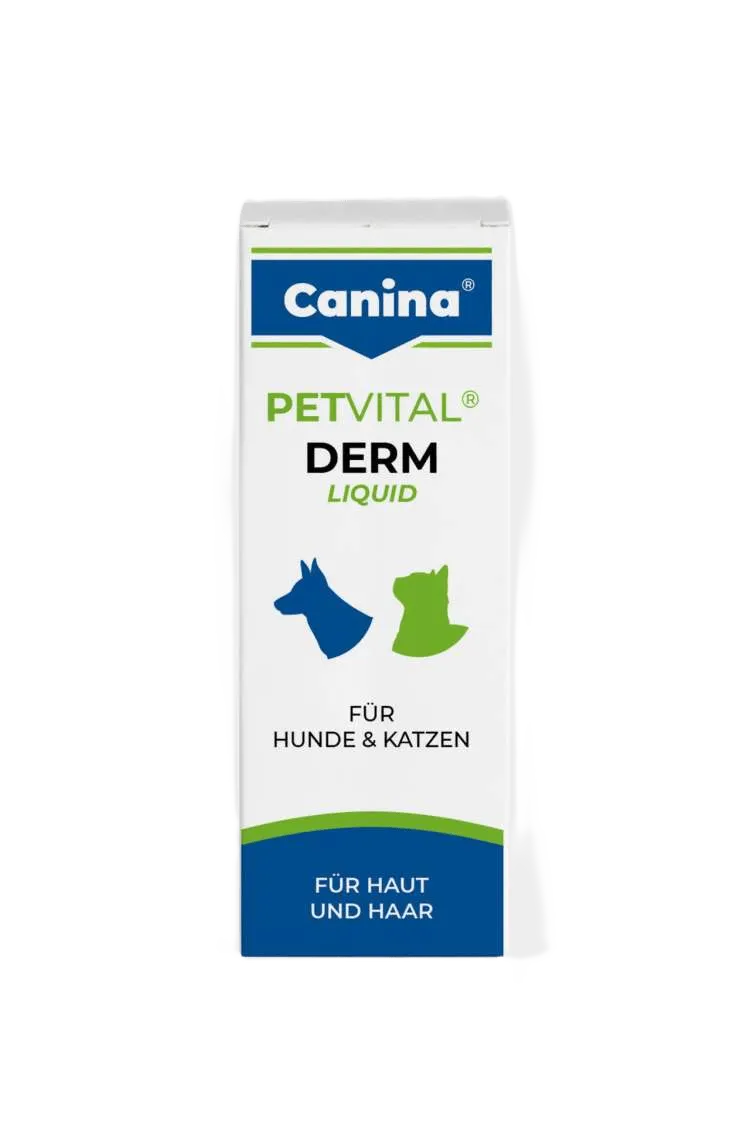 Canina Derm-Liquid тоник для собак и кошек, для проблемной шерсти - 25 мл