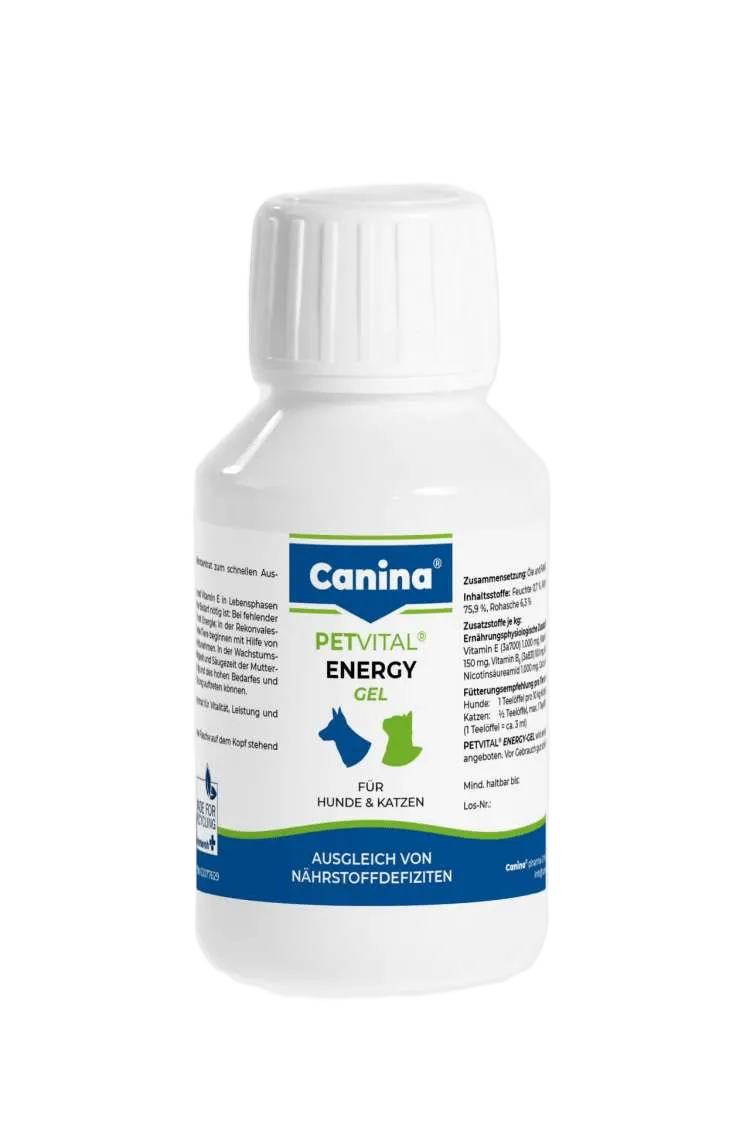 Canina PetVital Energy-Gel вітаміни для собак, для швидкого відновлення - 100 мл