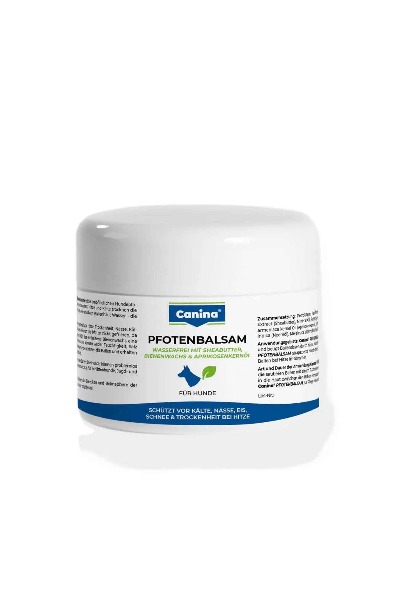 Canina Winter Pfotenbalsam гигиеническое средство для лап собак и кошек в зимний период бальзам - 100 мл