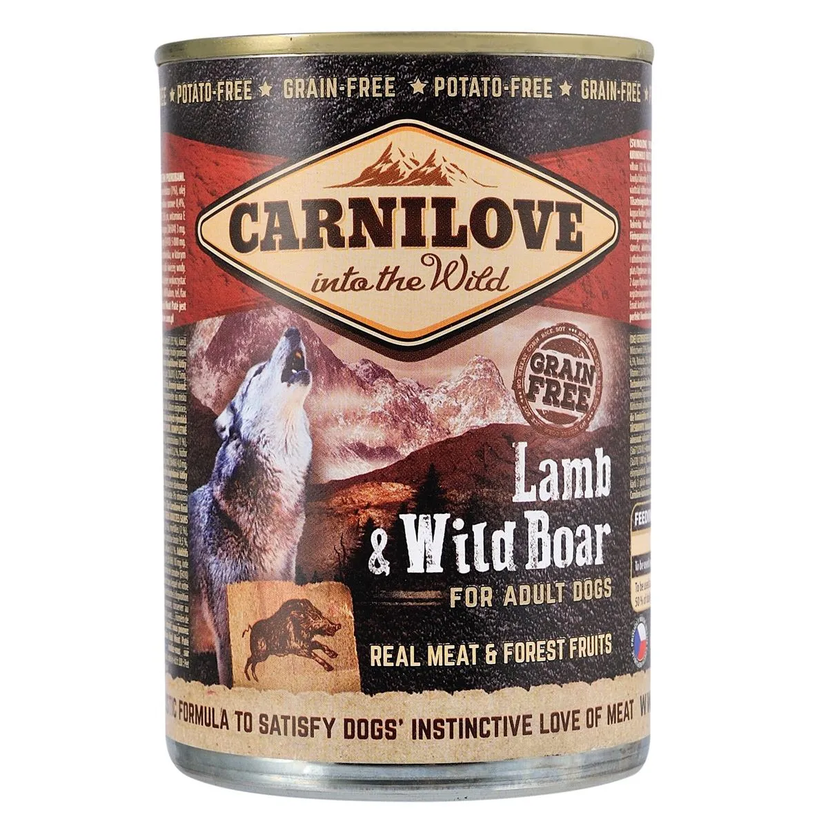 Carnilove Dog Adult Lamb & Wild Boar влажный корм для собак, ягненка и кабан - 400 г