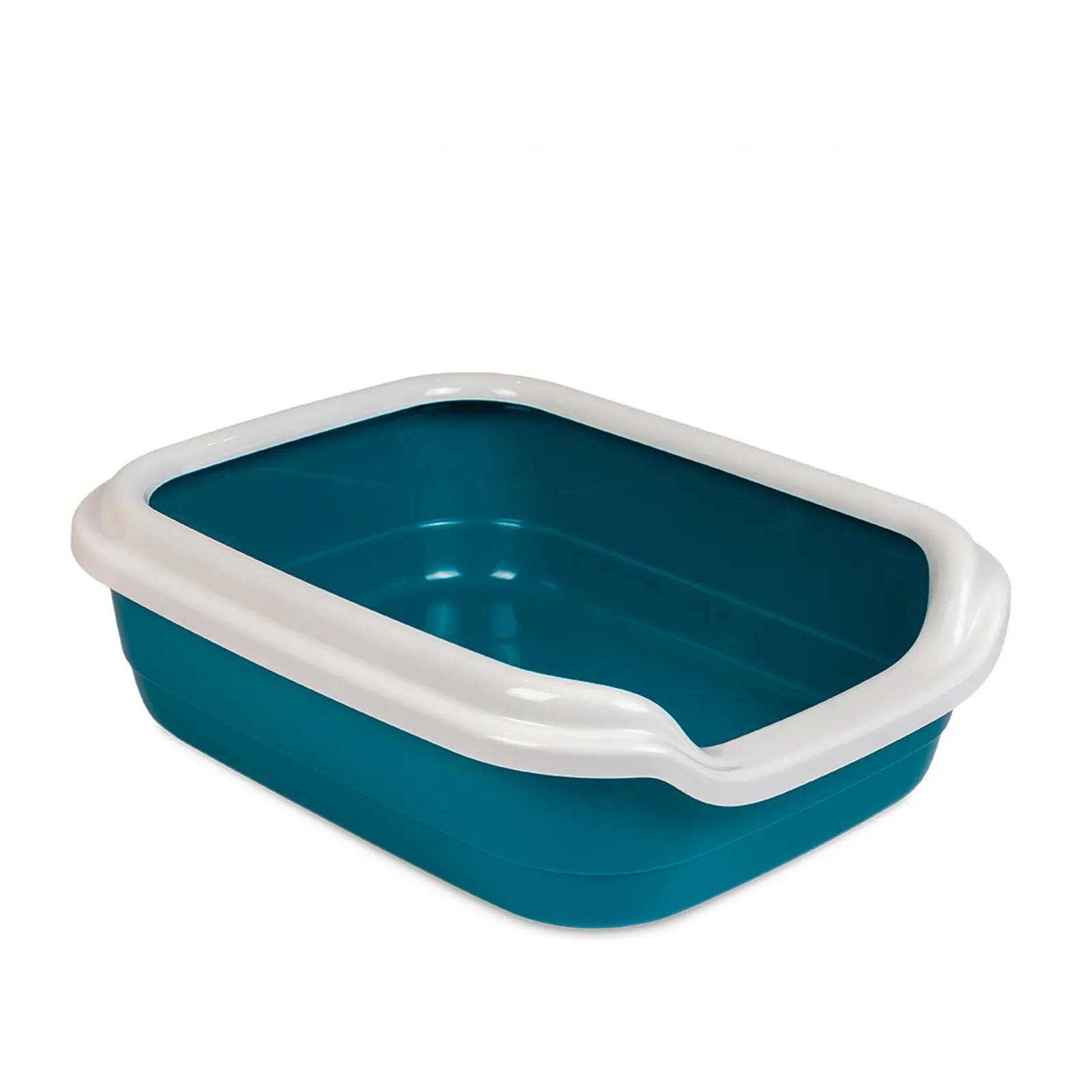 Priroda (Природа) туалет для кошек Comfort L, 49х39х15 см (ультрамарин)