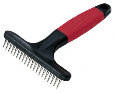 Ferplast GRO 5872 - гребешок 1 рядный с вращающимися зубьями