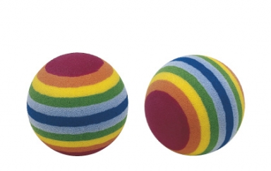 Ferplast PA 5404 SMALL - шарик полосатый x2