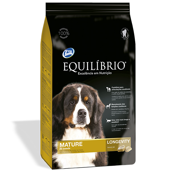 Equilibrio Mature All Breeds для пожилых собак всех пород - 15 кг