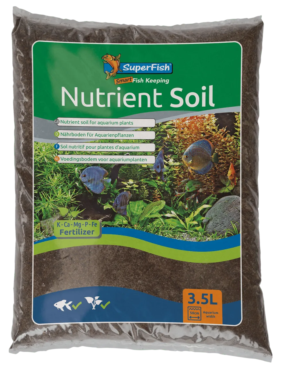 Colombo AQUA PLANT NUTRIENT SOIL 3,5 л поживний ґрунт (сойл) для акваріума