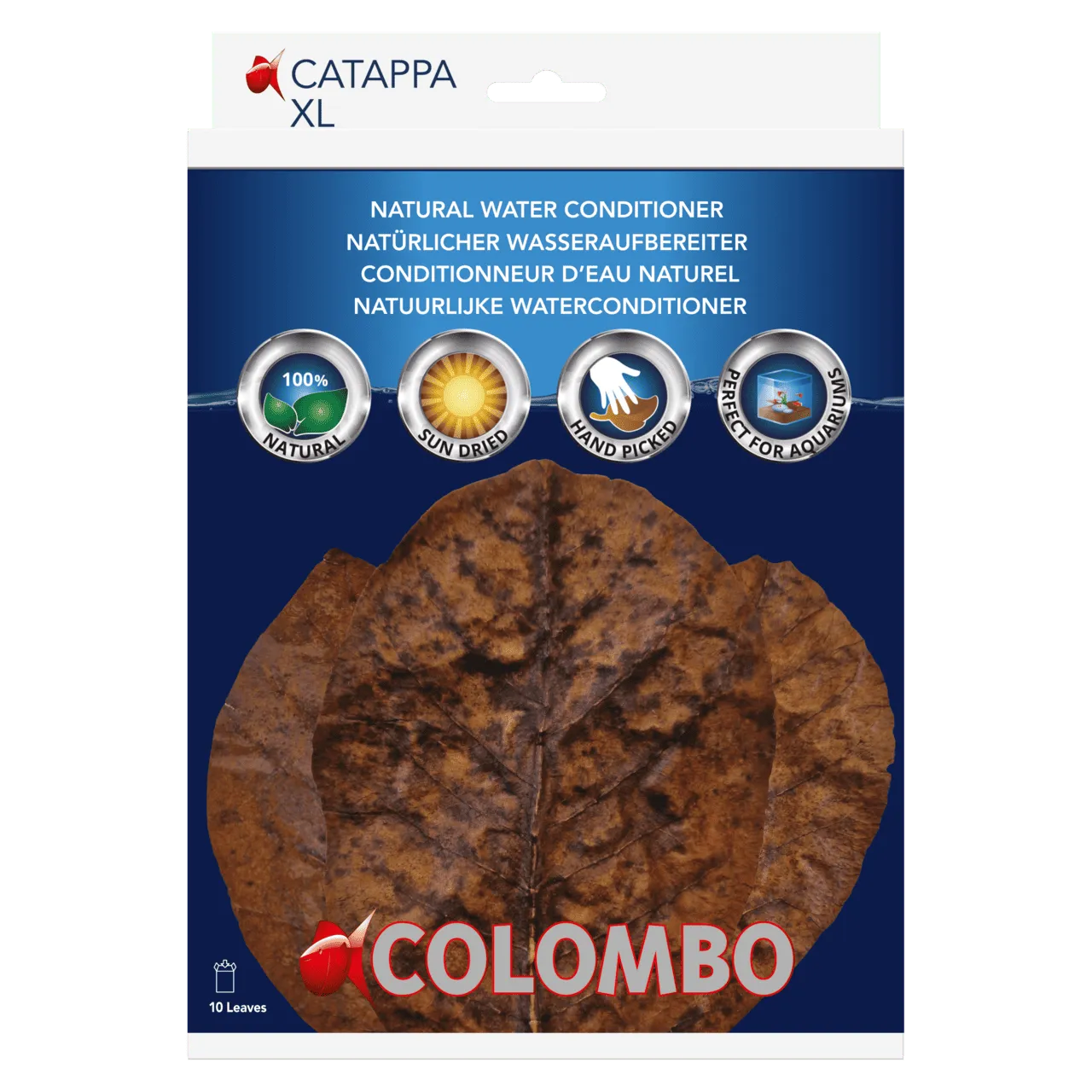 Colombo CATAPPA XL 10 PCS листьев катаппы (миндаля) для аквариума