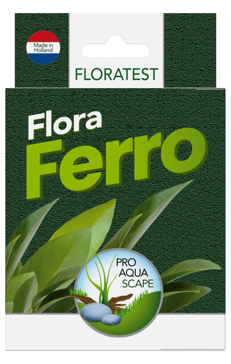 Colombo Fe в растительном аквариуме FLORA FERRO TEST профессиональный тест на железо