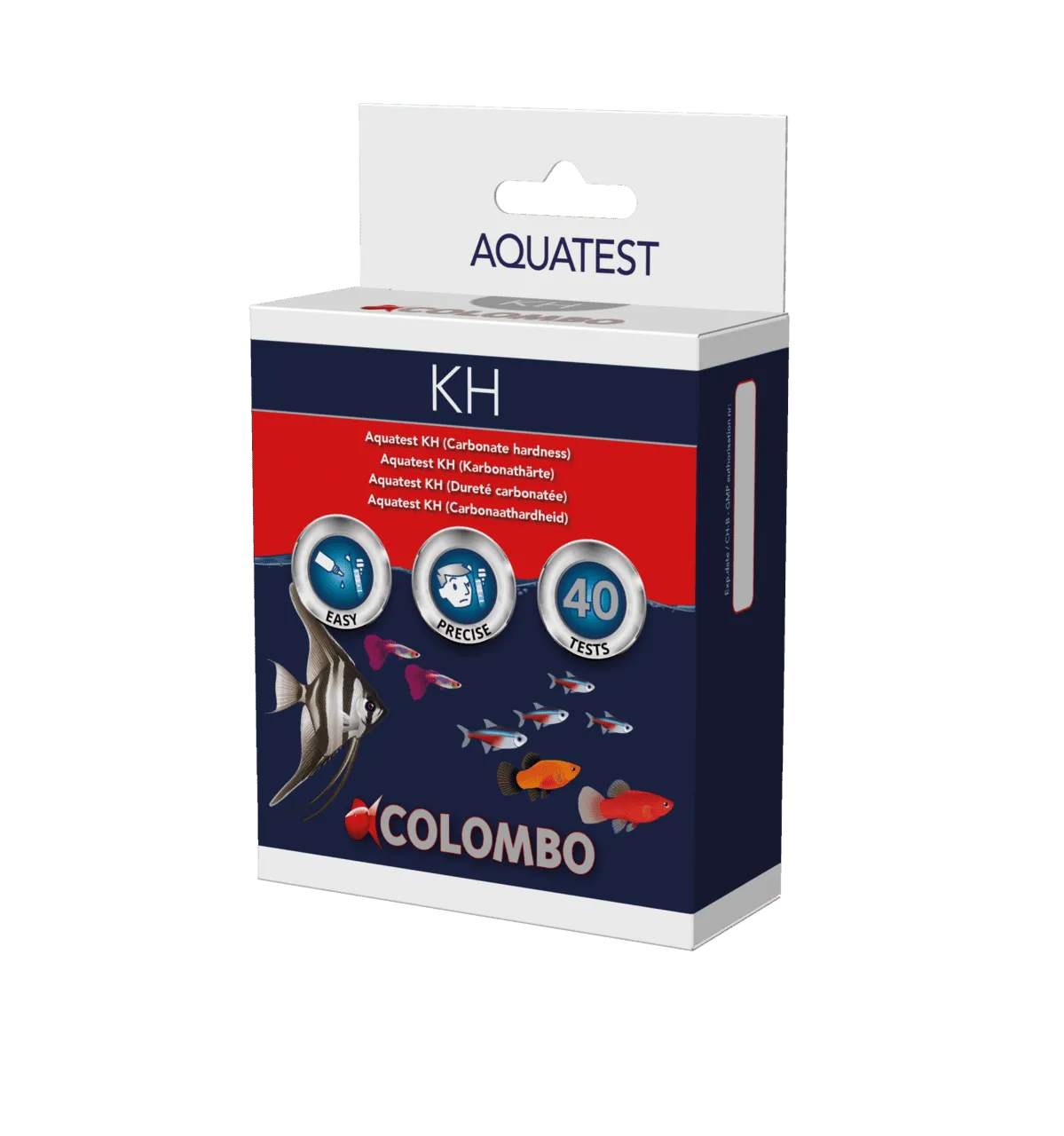 Colombo KH в аквариуме AQUA KH TEST тест для определения уровня