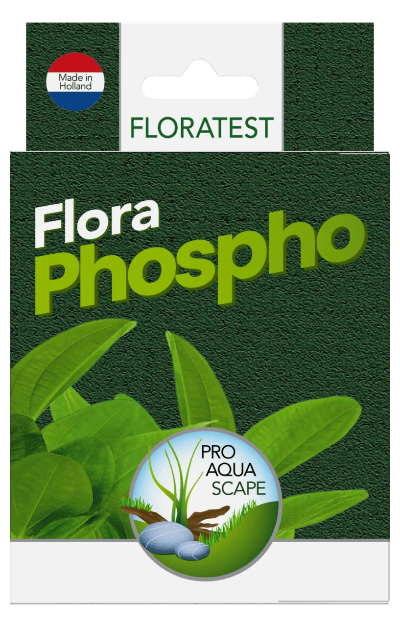 Colombo PO4 в растительном аквариуме FLORA PHOSPHO TEST профессиональный тест на фосфаты