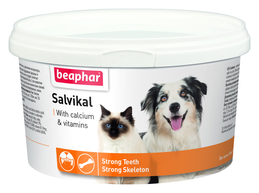Beaphar Salvikal комплексная добавка для собак и кошек - 250 г